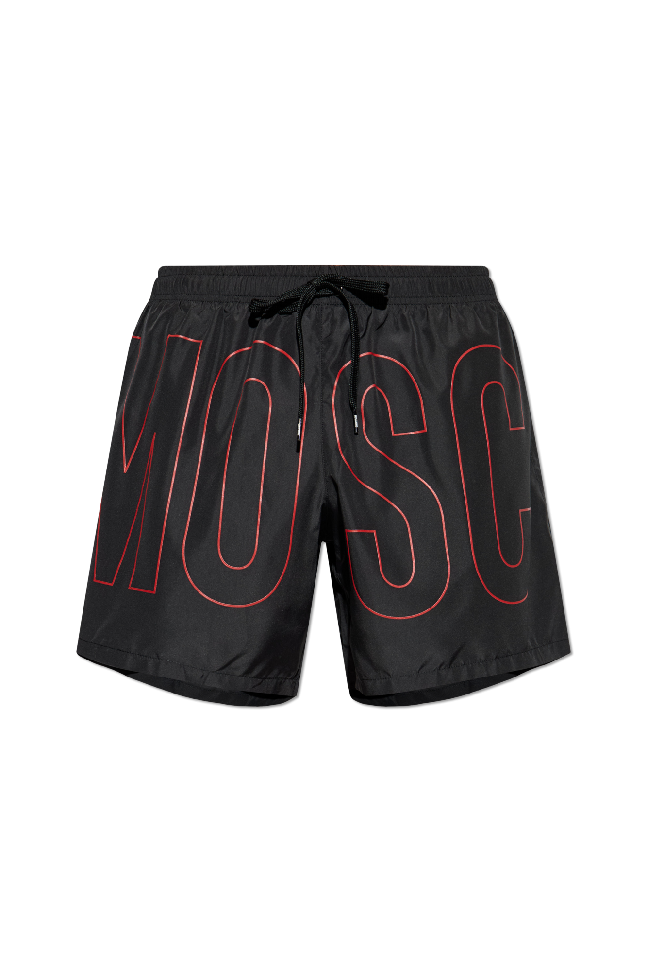 Black Swim shorts with logo Moschino - Vitkac Italy